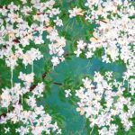 Le printemps déborde, gouache sur papier marouflé sur toile,  60x60cm, 350€-6d0895a3